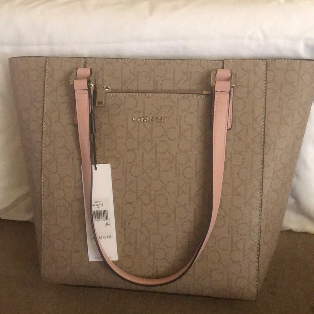 Calvin Klein Monogram Tote
